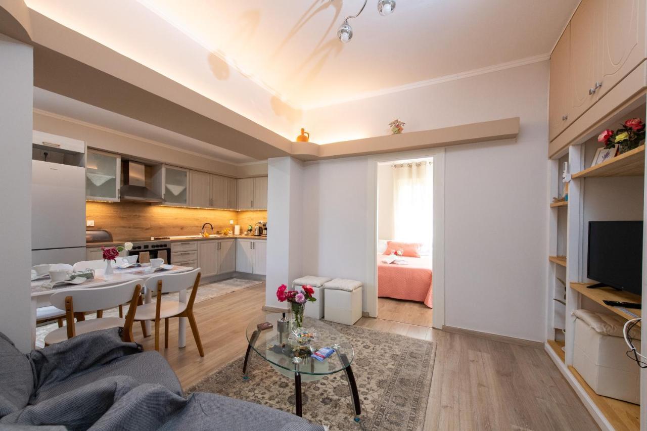 Spyros Apartment Diakopto Bagian luar foto